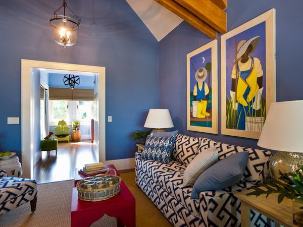 Casual family room decorating ideas