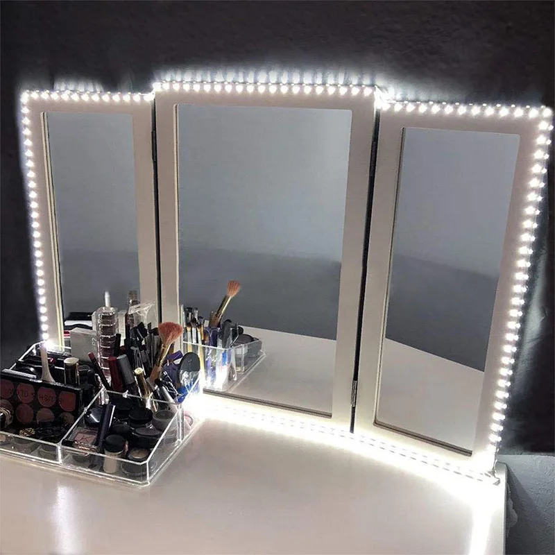 Vanity lighting strips