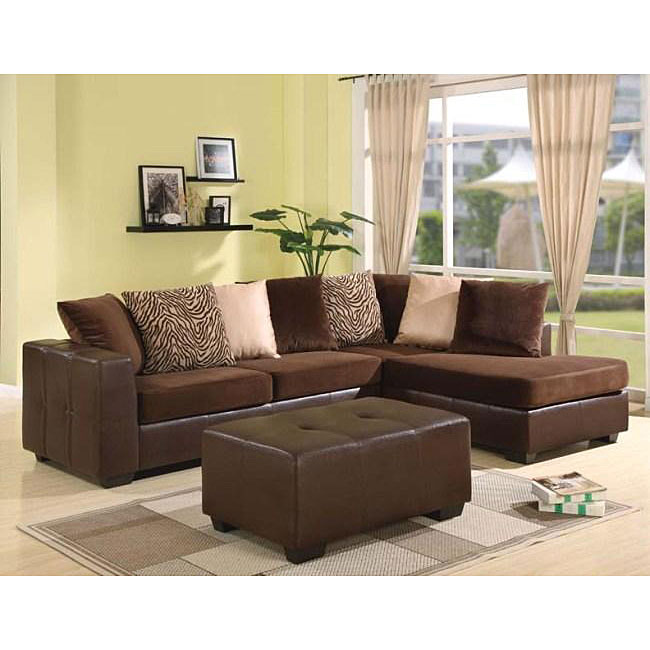 Chocolate brown sofa living room ideas