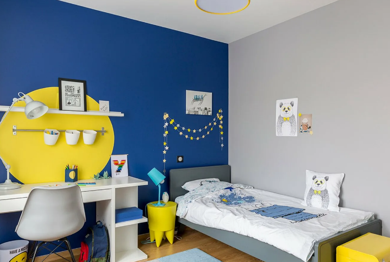 Painted children's rooms