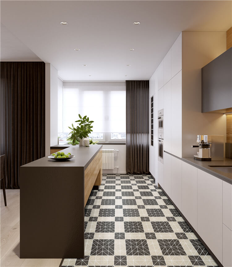 Tile flooring ideas for kitchen