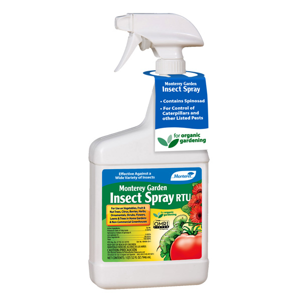 Bug spray for garden