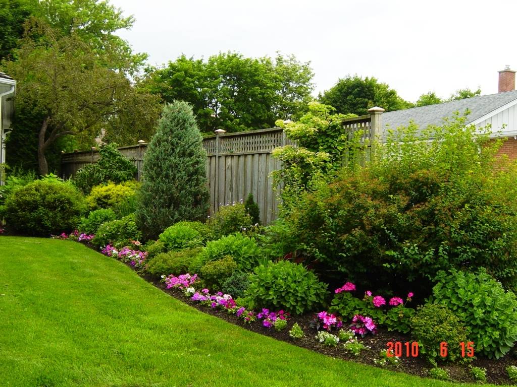 Large flower garden ideas