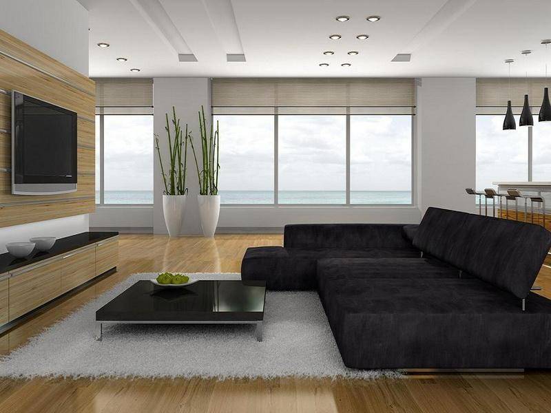 Living room space design