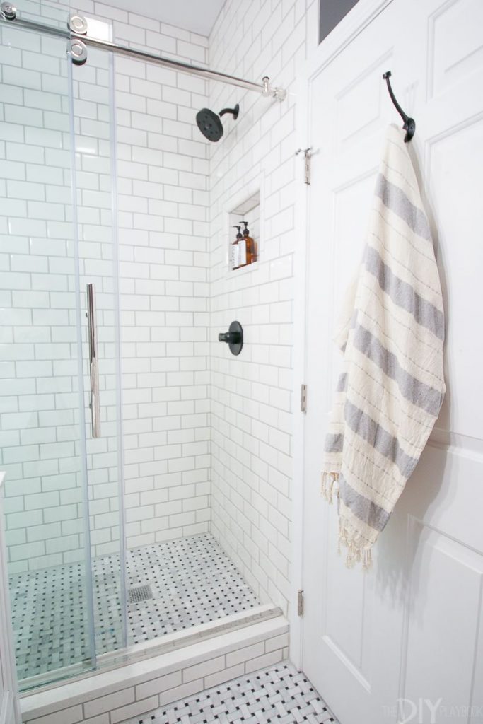 Shower stall tiling ideas