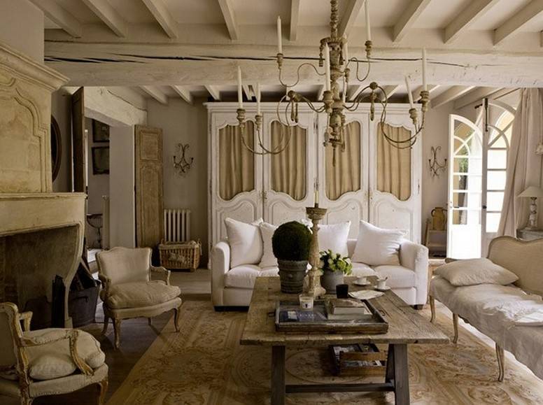 French country den