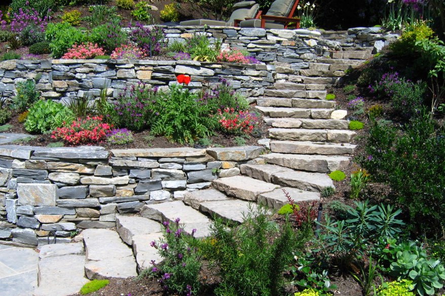 Small garden rockery designs