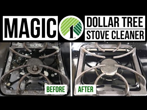 Gas stove burner cleaning