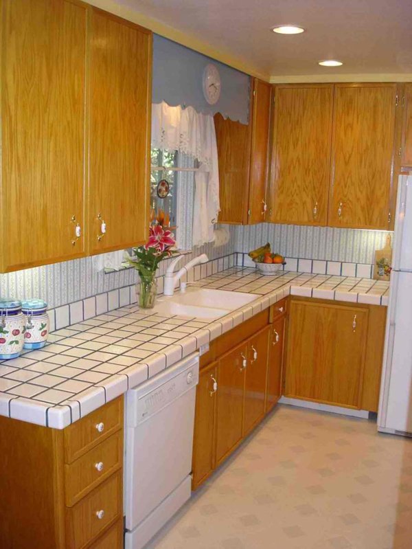 Kitchen counter tile designs