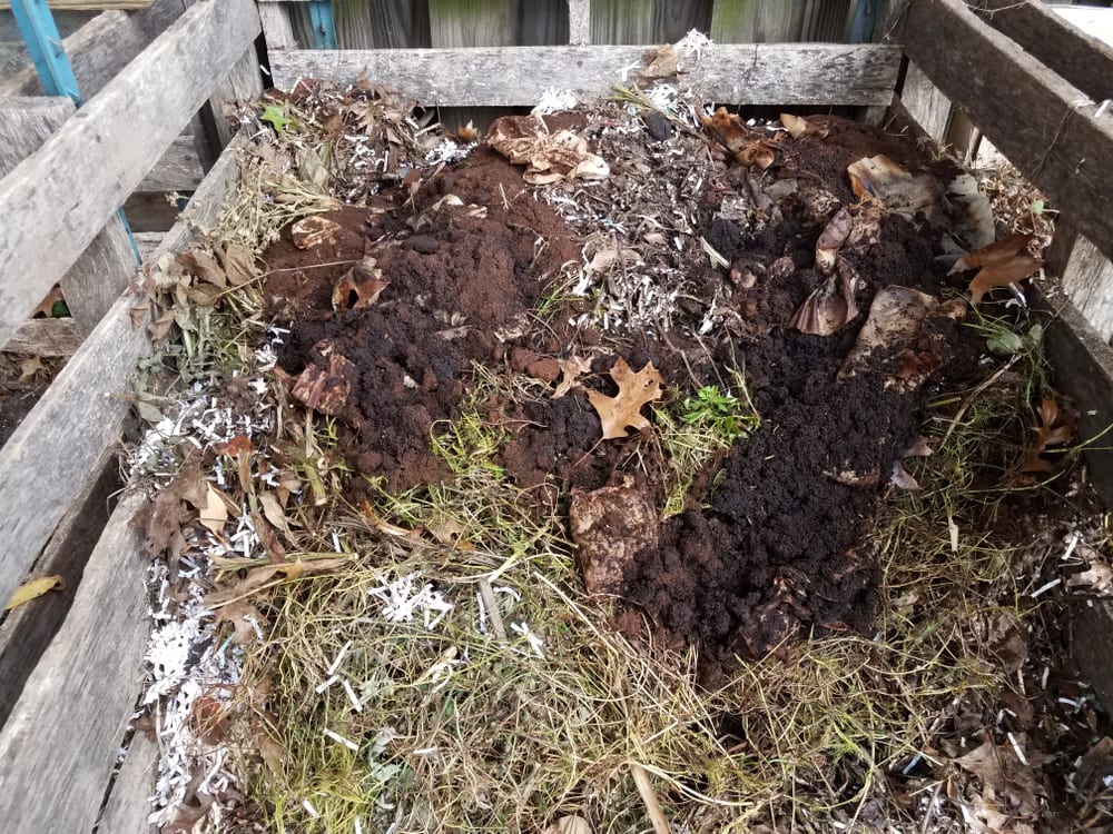 How to make compost with coffee grounds