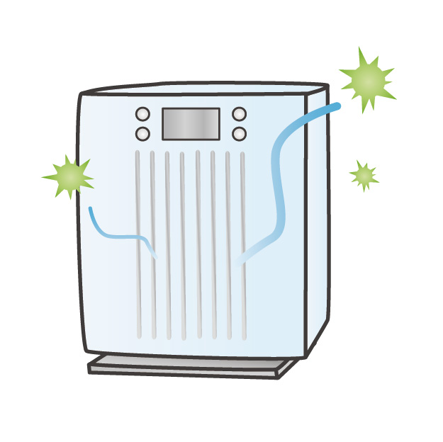 Plant air cleaner