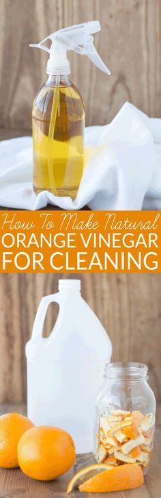 How vinegar cleans