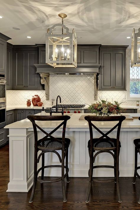 Dark kitchen cabinet ideas