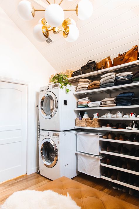 Laundry closet designs