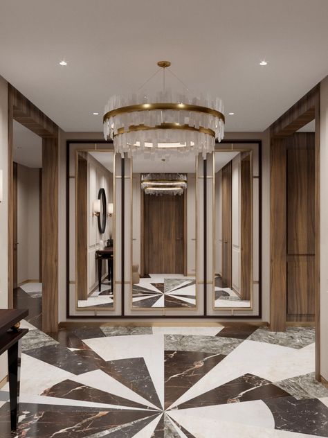 Hall entrance design