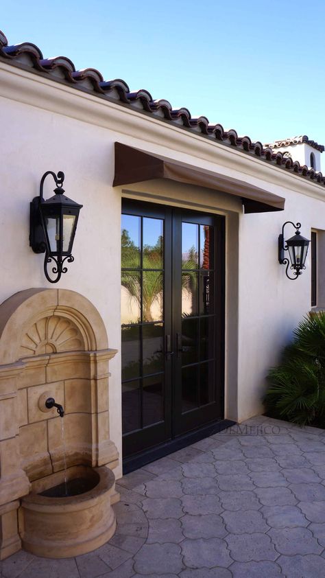 Front door spanish style