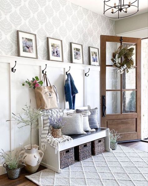 Hallway wallpaper decorating ideas