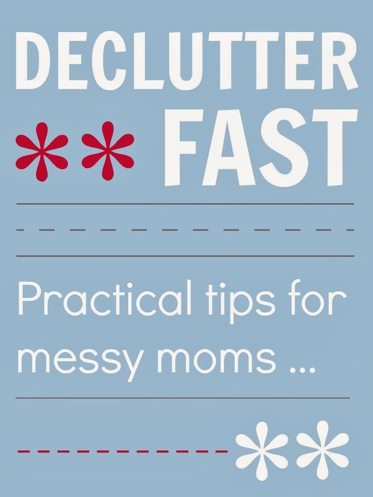 Declutter and organize your home