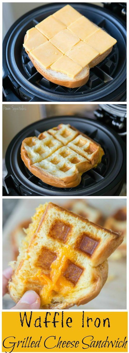 Waffle grill sandwich maker