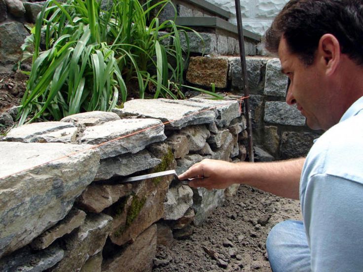 Building a rockery