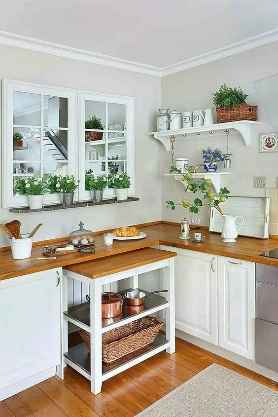 Narrow long kitchen islands