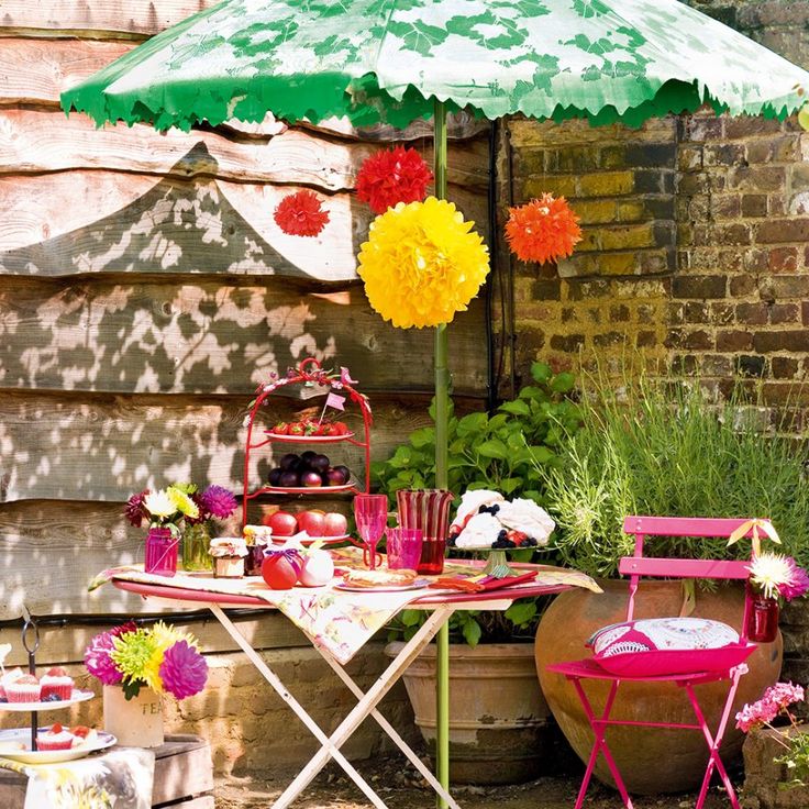 Summer garden party ideas