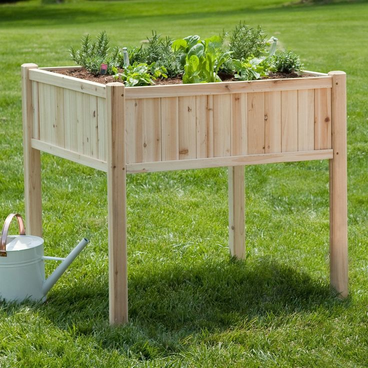 Raised bed frame gardening