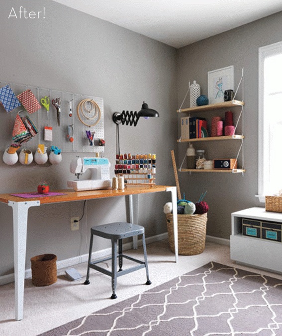 Beautiful craft room