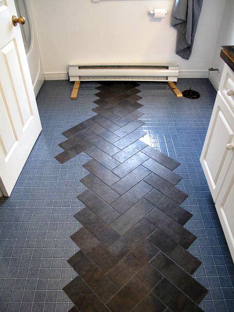 Vinyl flooring for hallways