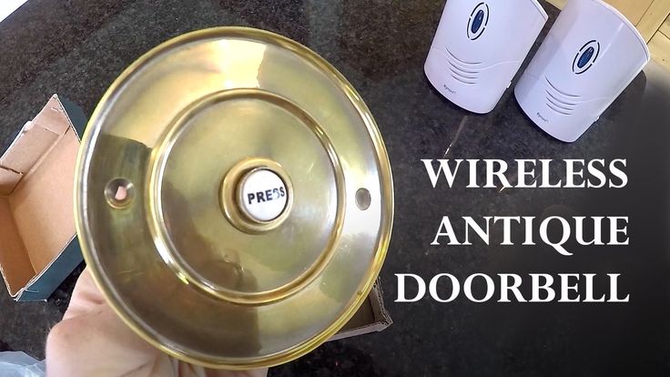 Wireless front door bells