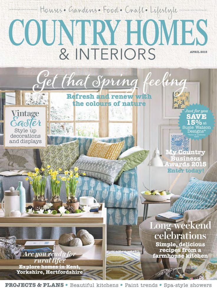 Country homes and gardens magazine