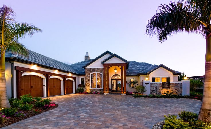 Ranch style model homes