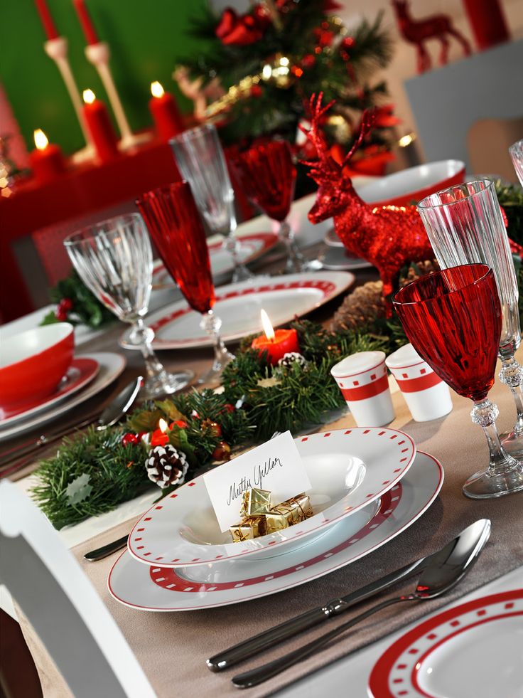 Table ideas for christmas dinner