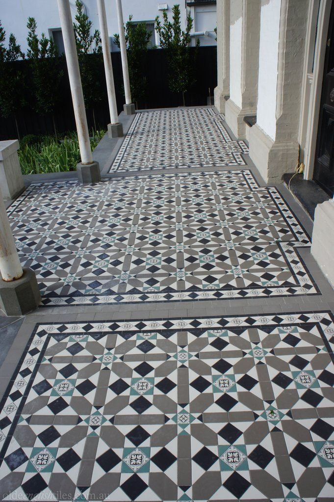 Outdoor tile ideas for porch