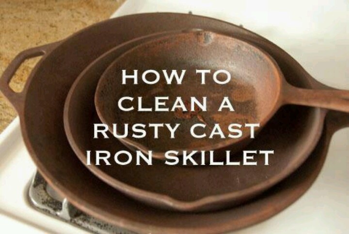 How to deep clean cast iron