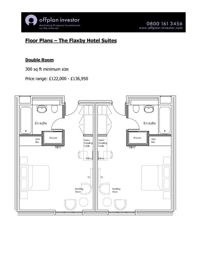 Wet room floor plans