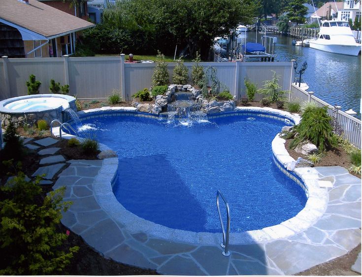 Swimming pool landscape design ideas