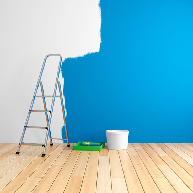 How to paint top of wall