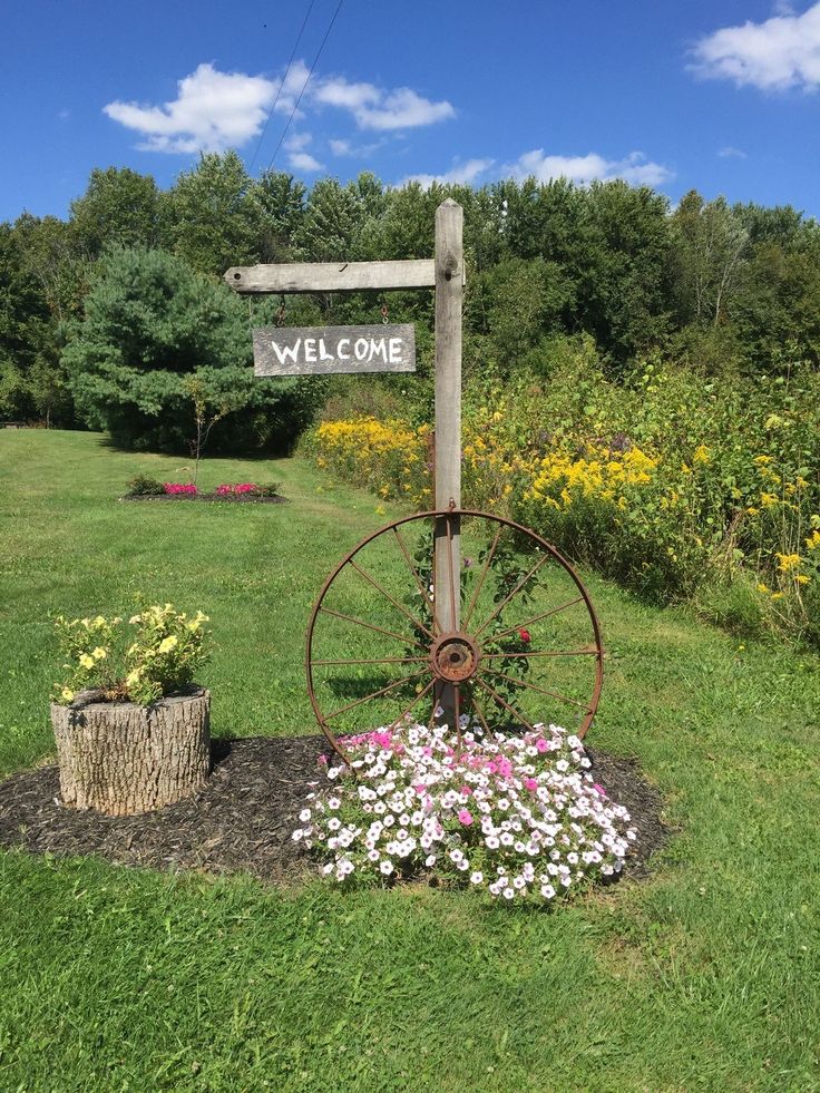 Country yard decorating ideas