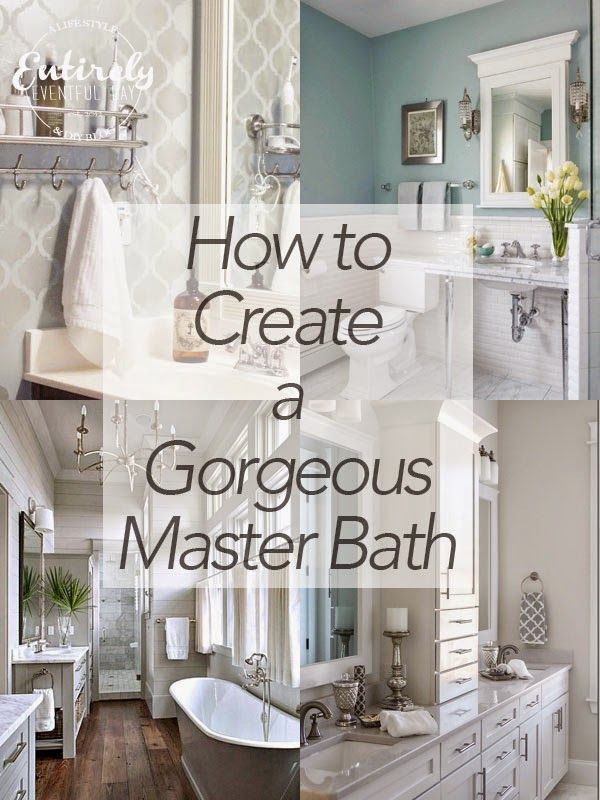 How to create a bathroom