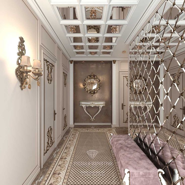 Hallway tiling designs