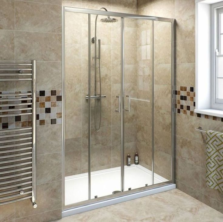 Standing shower tile ideas