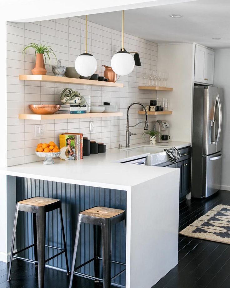 Studio apartment kitchen designs