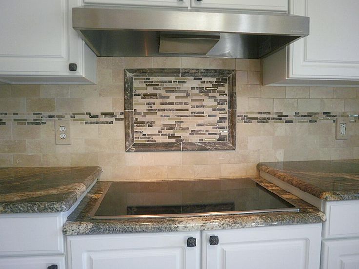 Tile backsplash kitchen installation