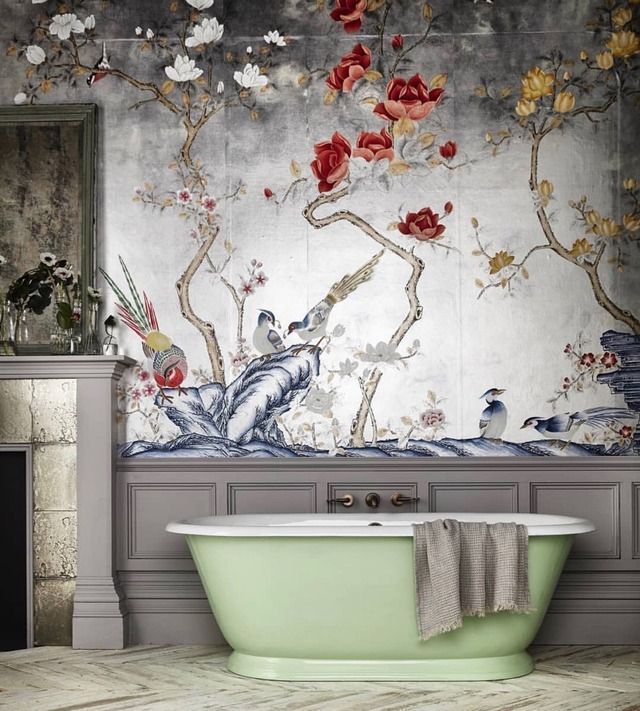 Modern chinoiserie interior design