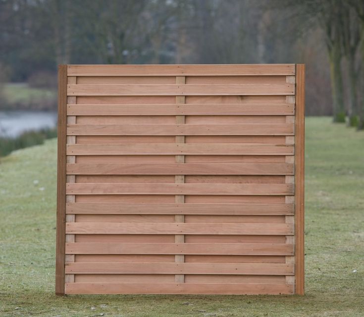 Fence panelling ideas