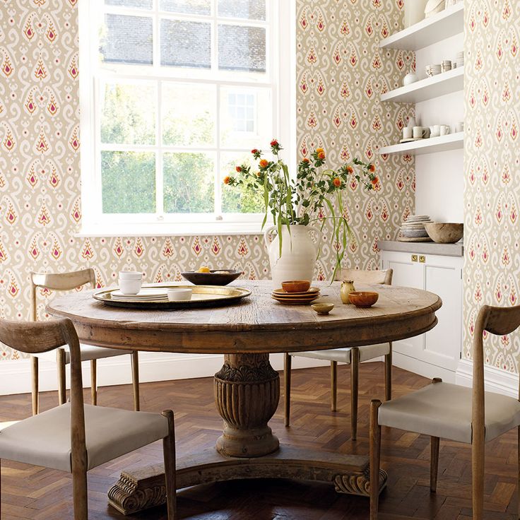 Country kitchen wallpaper patterns