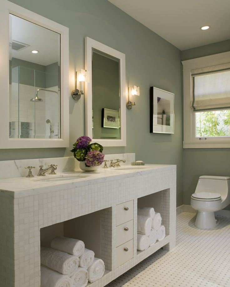 Paint bathroom walls ideas