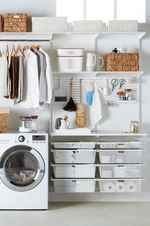 Laundry closet design