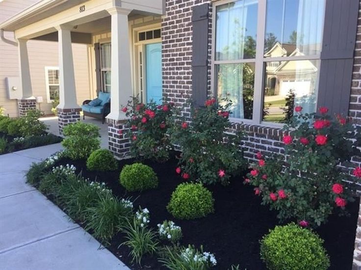 Small front yard flower bed ideas